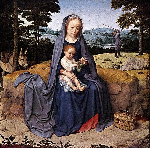 Gerard David The Rest on The Flight into Egypt